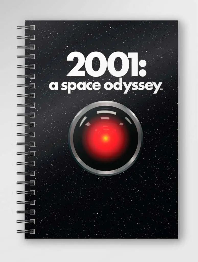 Poster 2001 a space odyssey notebook